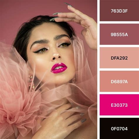 Hex Color Palette, Hex Codes, Color Schemes, Lipstick, Pink, Shades ...