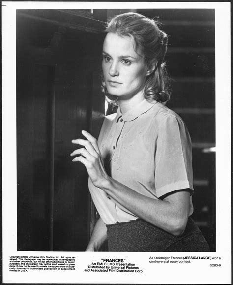 Frances Farmer Jessica Lange