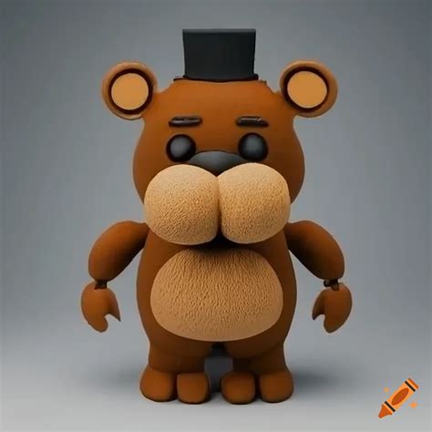 Freddy Fazbear pouting, fnaf 1, 3d render, scott cawthon, blender, fur ...
