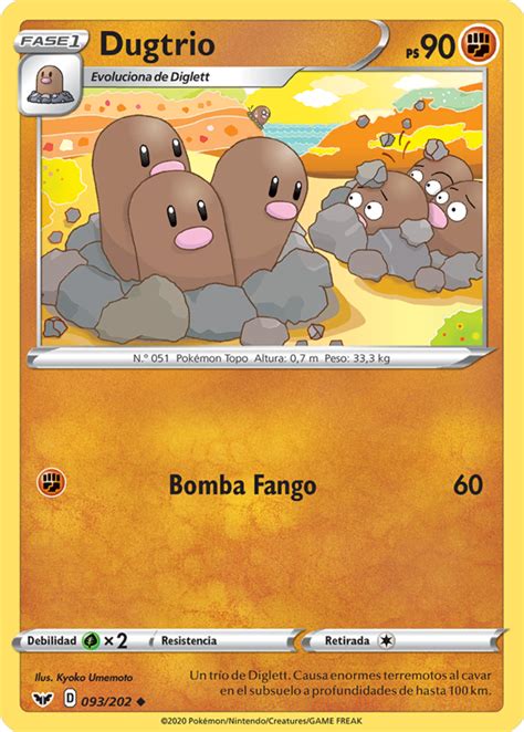 dugtrio espada  escudo tcg wikidex la enciclopedia pokemon