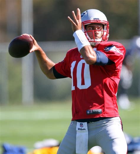 patriots notebook jimmy garoppolo returns  dual roles boston herald