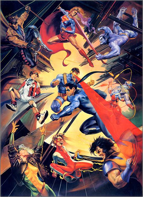 QMan Julie Bell The X Women / У1Р5И1 ¡1 1 A I ﻿,>£*©91 / Julie Bell