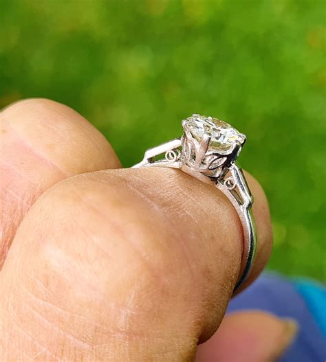 Sold.Exceptional Antique Diamond Solitaire. - Fine Antique Diamonds