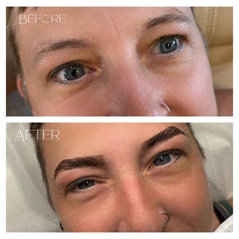 Bella - Before & After Brow Lamination! Brow lamination gives you