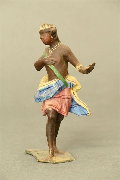 diener aus dem gefolge des hl konigs melchior krippenfigur