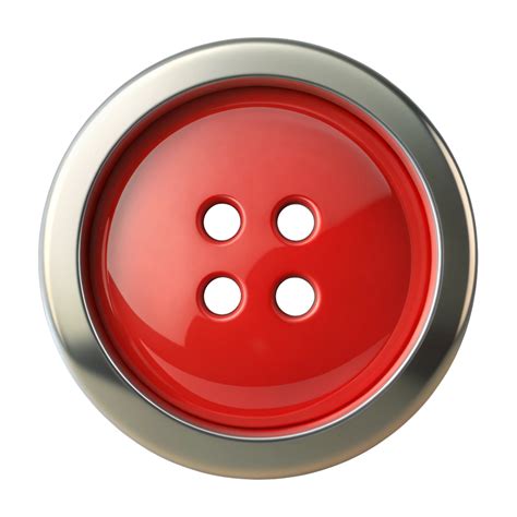 button isolated  transparent background  png