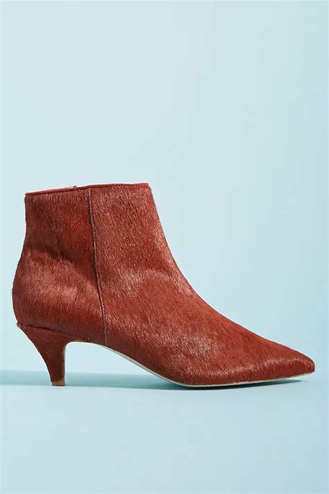 Anthropologie Kitten-Heeled Booties | Anthropologie