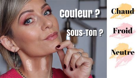COMMENT CHOISIR LA COULEUR DE SON FOND DE TEINT ? 🤔 "SOUS-TON" (Doré ...
