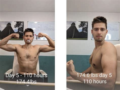 5-Day Dry Fast Results | Yannick April 2023Dry Fasting Club