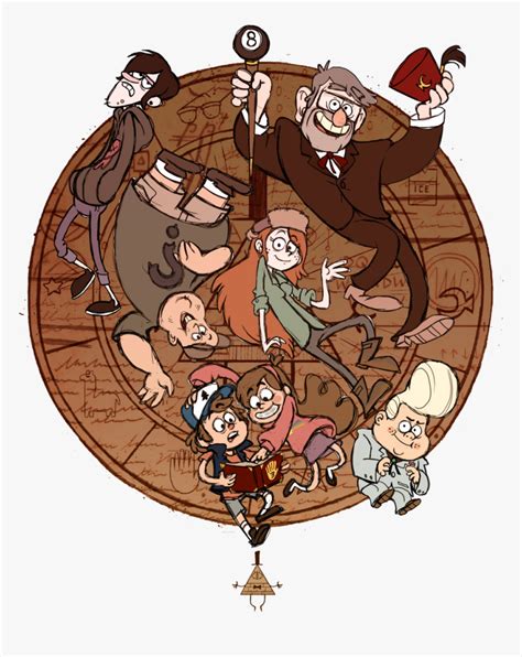 - Gravity Falls Characters Png , Png Download - Gravity Falls Anime Art ...