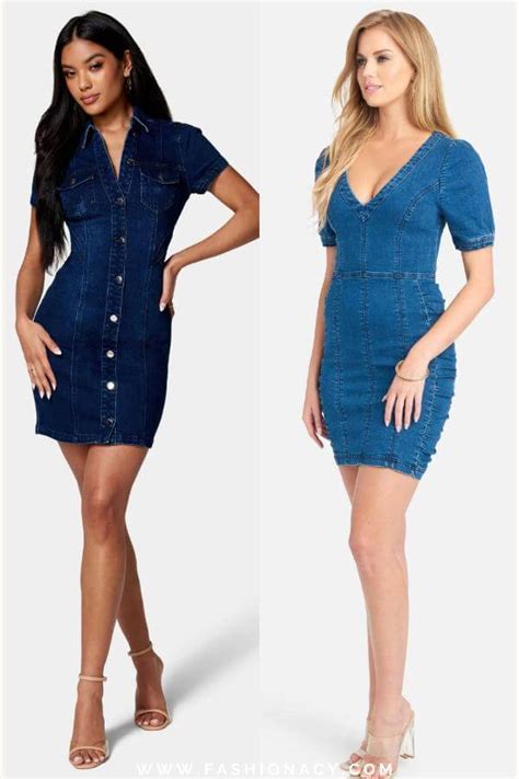 Summer Denim Dresses For Women