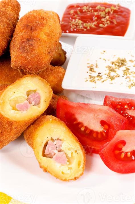 fried potato  ham  stock photo  vecteezy