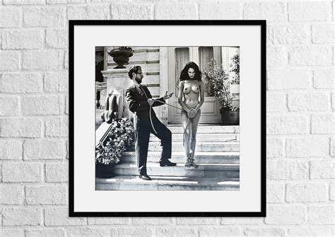 Helmut Newton Nude in Public Matted Gallery Frame - Etsy Australia
