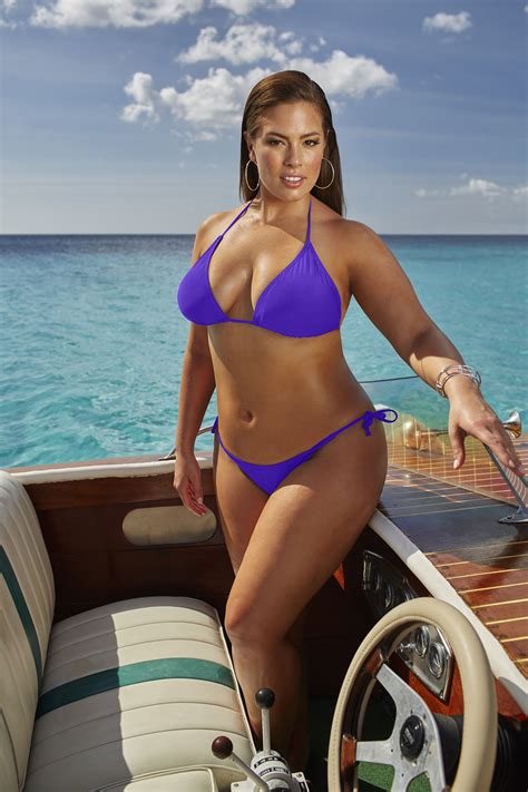 Itty Bitty Bikini-Clad Ashley Graham Flosses Her Yamtastic Bawwwdy In