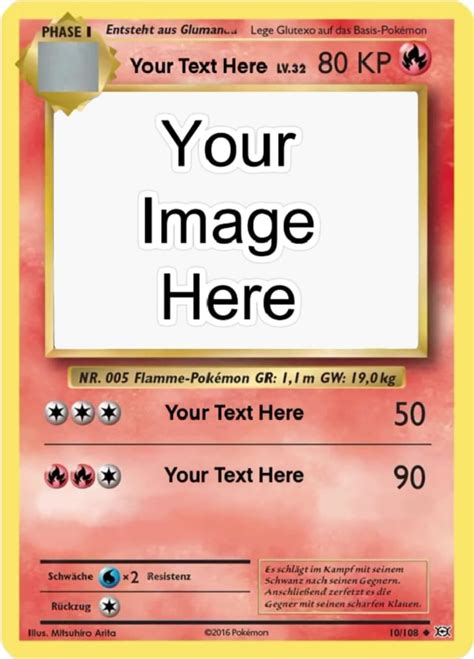 Design your own pokemon card by Max_becker1 | Fiverr