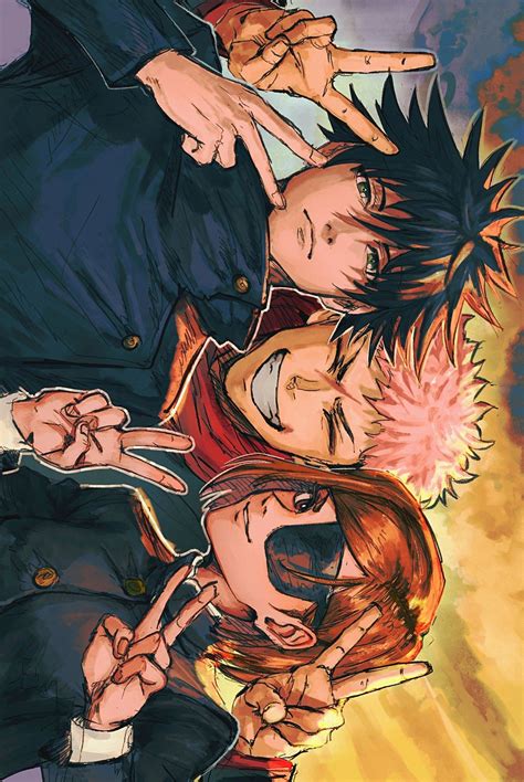 YUJI, MEGUMI & NOBARA ☆ | Personagens de anime, Anime, Ilustrações