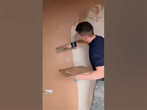 Apply plaster FASTER…#construction #diy #plastering #plasteringwork # ...