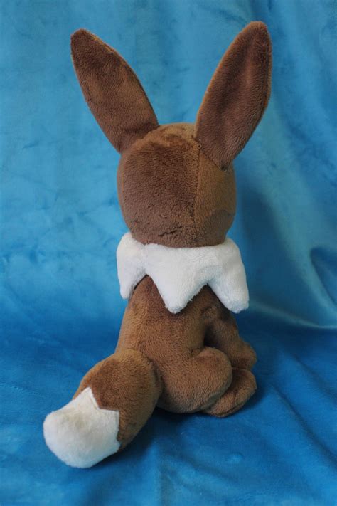 9 Sitting Eevee Pokemon inspired plush plushie | Etsy