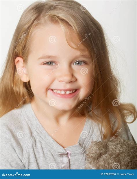 Lovely little girl stock image. Image of childhood, girl - 12827557