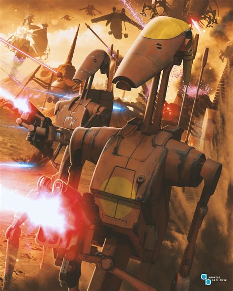 Star Wars: Battle of Geonosis - Droid Army by andibaze on DeviantArt