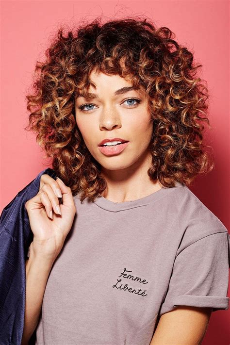 Flaunt Your Curls with These 20 Curly Hairstyles with Bangs