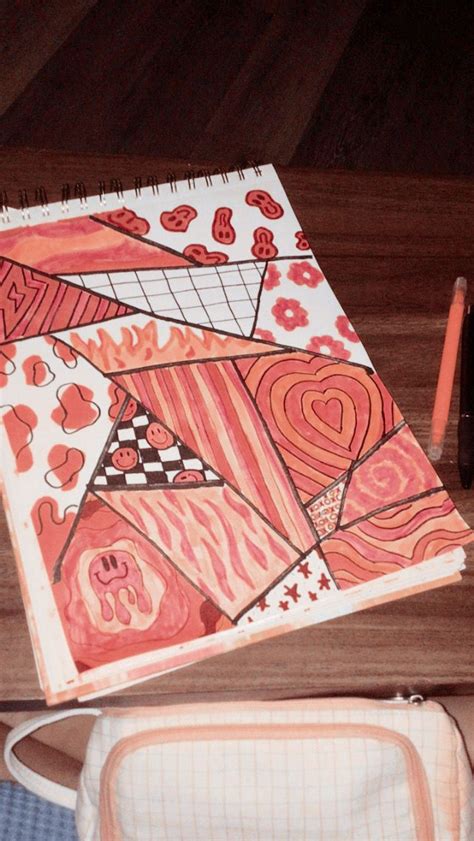 preppy sketches💗⚡️ | Sketches, Cards, Diy