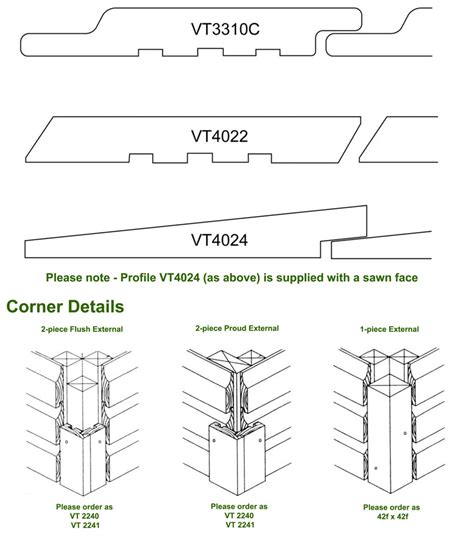 Vincent Timber - Products - Siberian Larch cladding