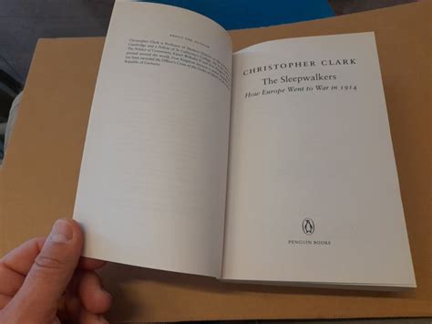 Christopher Clark-The Sleepwalkers (2013.)