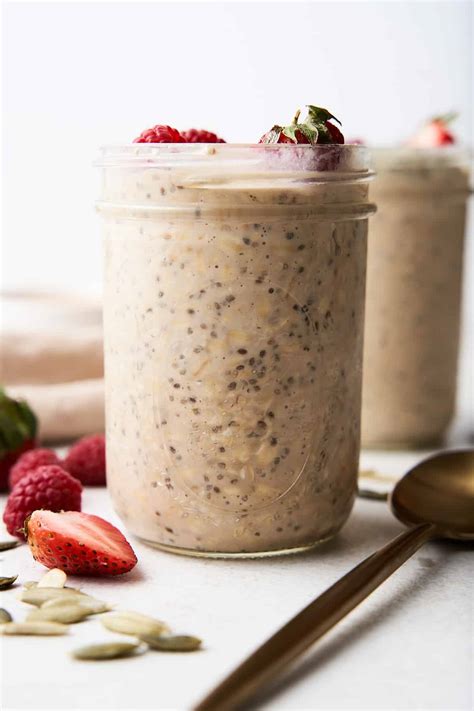 Creamy High-Protein Overnight Oats