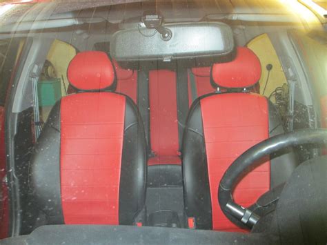 Чехлы из экокожи — KIA Rio (3G), 1,6 л, 2014 года | аксессуары | DRIVE2
