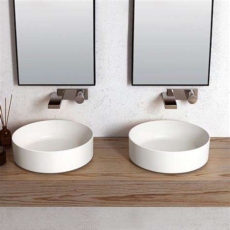Раковина накладная Cielo Shui Comfort SHCOLAT40 TL (400 мм, Talco ...