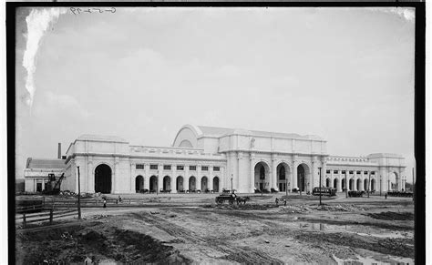 Train and Trolley Stations: New Union Station, Washington, D.C. in 1907