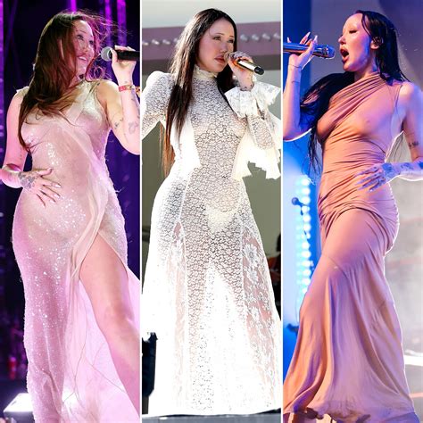 Noah Cyrus’ Sexiest Outfits: Nipple-Baring Dresses and More | Us Weekly