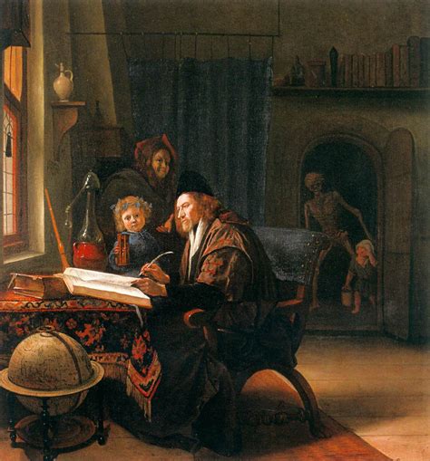 The Scholar and Death by STEEN, Jan