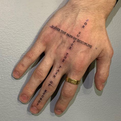 Discipline Tattoo Ideas