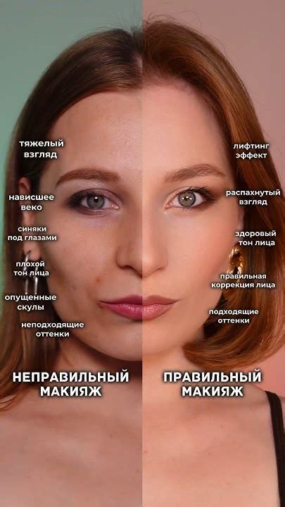 КАК МАКИЯЖЕМ МОЖНО ИСПОРТИТЬ СЕБЯ? | ОШИБКИ В МАКИЯЖЕ #макияж - YouTube