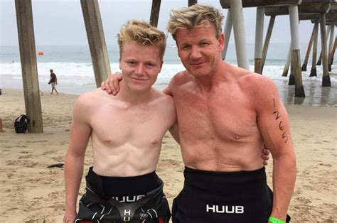That's Officer Ramsay, to you: Chef Gordon's son set to join Marines ...
