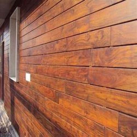 brown solid wooden wall cladding thickness   mm  square