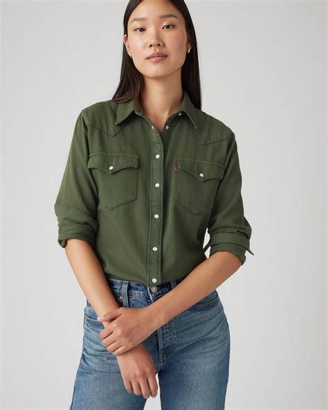 Ultimate Western Shirt - Groen | Levi's® NL