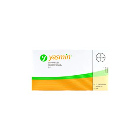 YASMIN X 21 COMPRIMIDOS - FarmacoLab