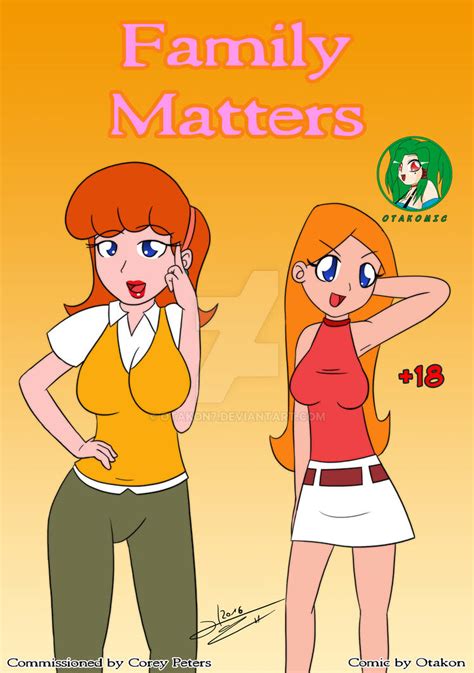 Comic Commission: Family Matters - Cover by Otakon7 on DeviantArt
