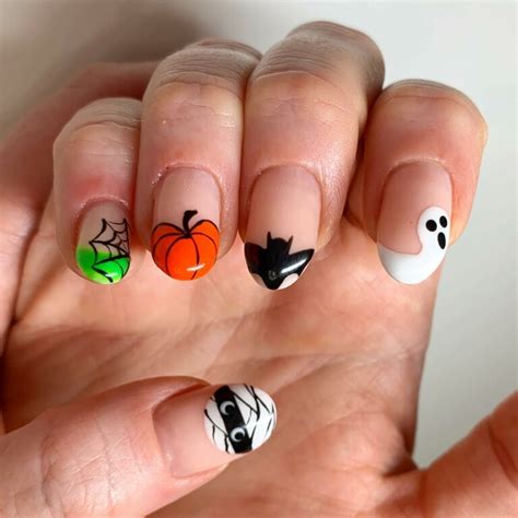 30+ Spooky Halloween French Tip Nails - Nail Designs Daily