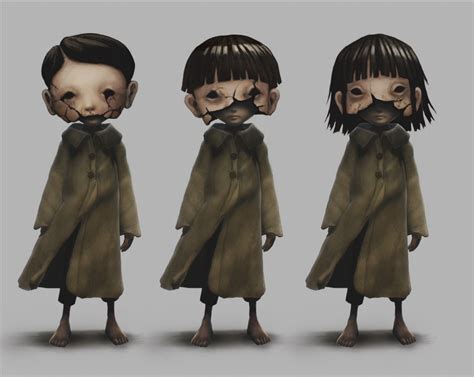 Скачать Little Nightmares 2 "Артбук" - Интерфейс