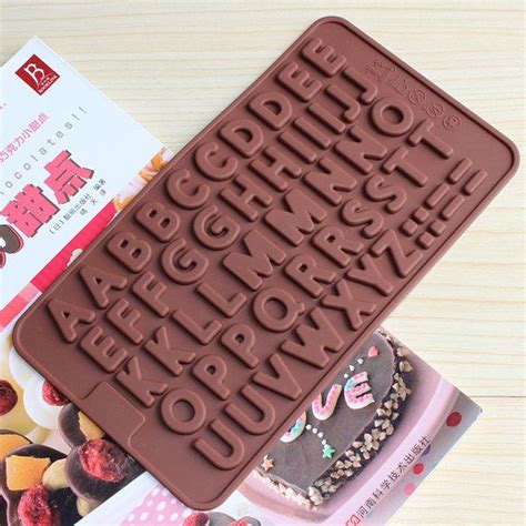Alphabet mold - letter mold - fondant mold - gum-paste mold - cake mold ...