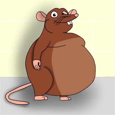 Fat Rat Clip Art