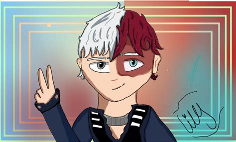 shoto todoroki fanart by XxLiIyShadowxX on DeviantArt