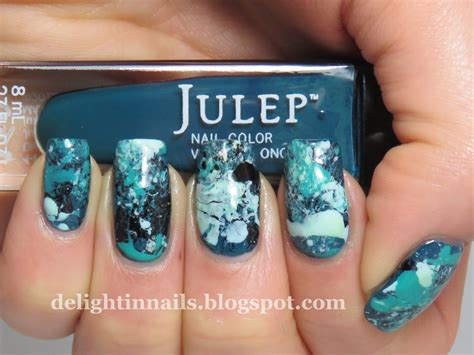 Delight In Nails: 40 Great Nail Art Ideas - Teal