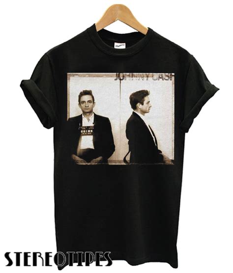 Johnny Cash T shirt - stereotipes