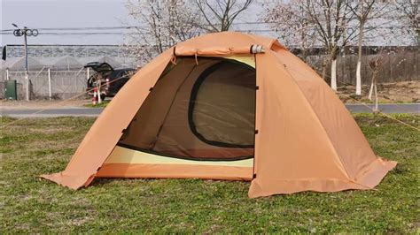 Палатка Mir camping art6102 двухместная с тамбуром - YouTube