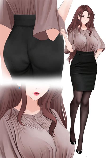 ArtStation - anime girl sexy milf character design